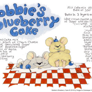 Snigput Vittles – Bobbie’s Blueberry Cake S1W27