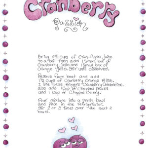 Snigput Vittles – Cranberry Passion – S1W45